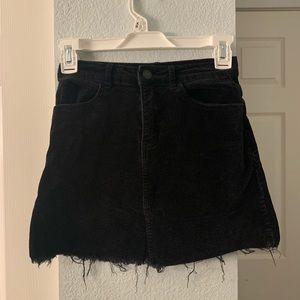 VINTAGE velvet corduroy skirt. BRANDY MELVILLE